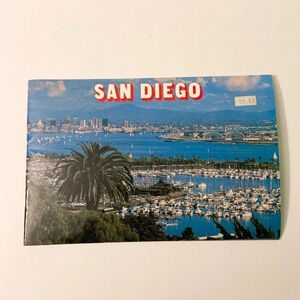 Vintage San Diego Travel  Guide Brochure Booklet Mission Bay Park Balboa Park